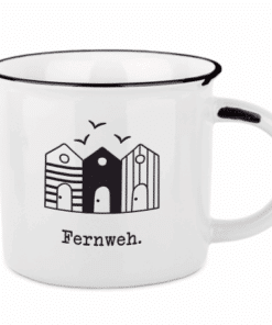 Becher Vintage Maritim Fernweh.