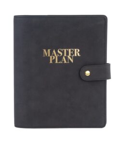 MAJOIE My Planner Soft Notizen Master Plan Schwarz