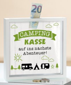 Spardose Camping-Kasse