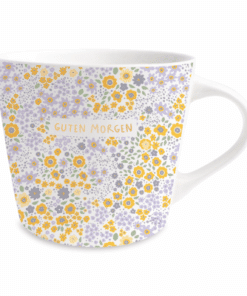 Goldtasse Schreibkram Manufaktur Guten Morgen (Blümchen)