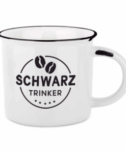 Becher Vintage Schwarztrinker