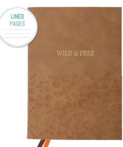 Schreibbuch/DIN A5/120 Blatt/Majoie/ soft/camel/wild&free