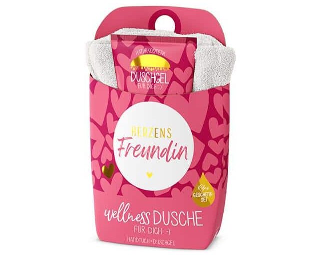 Wellnessdusche Set Herzensfreundin