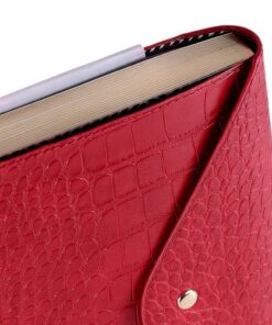 Schreibbuch/DIN A5/120 Blatt/Kroko/ rot