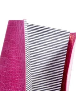 MAJOIE Notizbuch DIN A5 Kroko Pink Innen