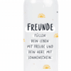 Glas-Trinkflasche Freunde