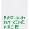 Geschirrtuch, Basilikum