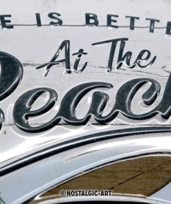 Alternative view of Blechschild VW Bulli Beach