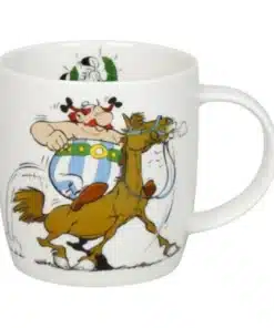 Becher Asterix Reiten Könitz