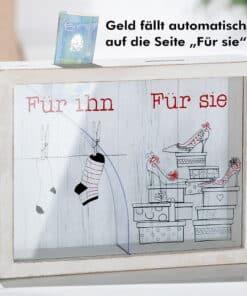 Spardose Für ihn & für sie l Hochzeit