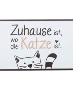 Schild rechteckig „Katzenbande“