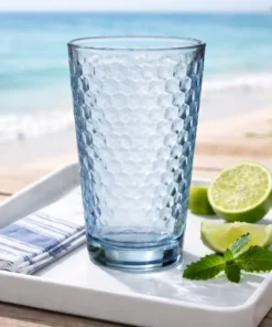 Longdrinkgläser 4-er Set Favo Blau
