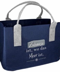 Filz Tasche Wo das Meer ist