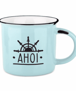 Vintage Becher Ahoi