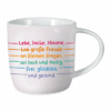 Tasse Gute Laune Lebe, lache, staune