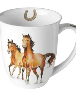 Mug 0.4 L Wild horses