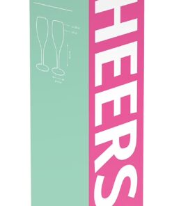 Glas 100ml 2-teilig, CHEERS No. 1 CHAOS CREW Verpackung
