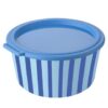 Schale 2,2l mit Deckel, NORA BOX 2,2l STRIPES